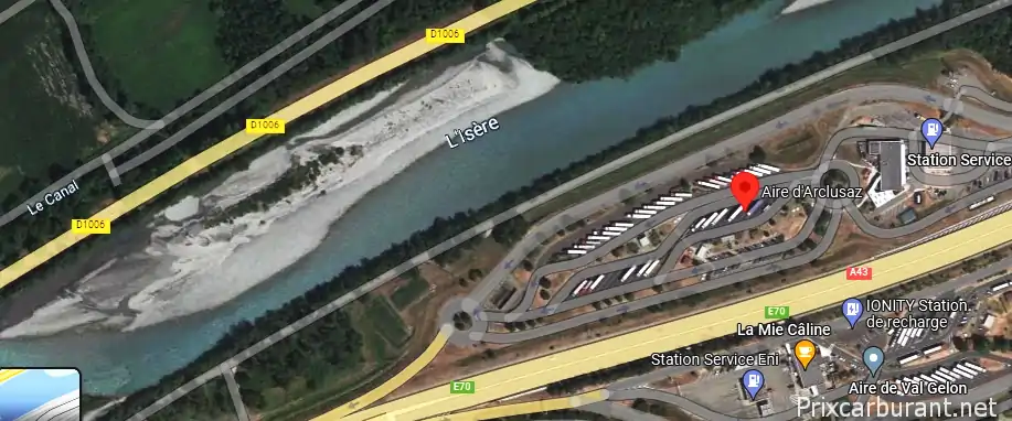 Agip Aire Arclusaz A43 Sens Tunnel Frejus-Chambery