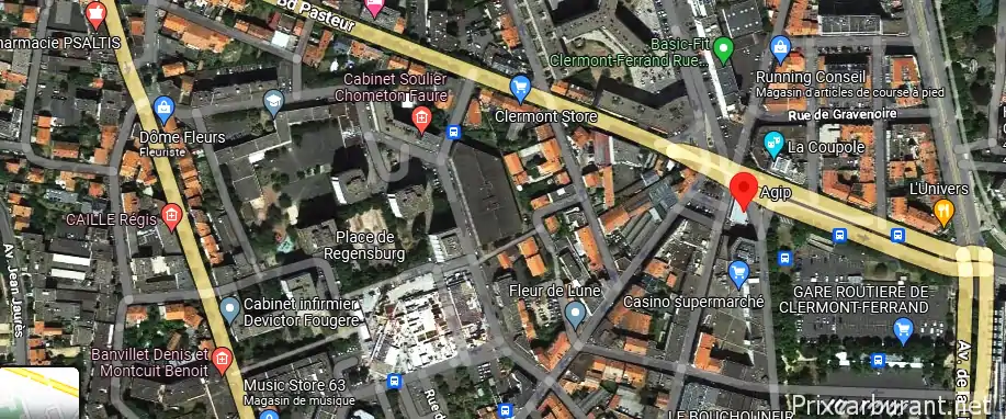 Agip Clermont Ferrand Rue Dormoy