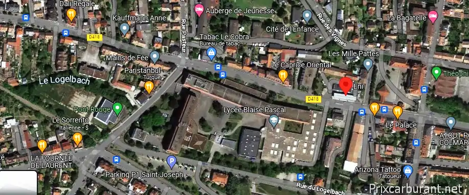 Agip Colmar Route D&rsquo;Ingersheim