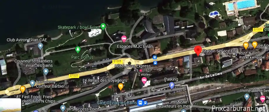 Agip Evian Avenue De Nouailles