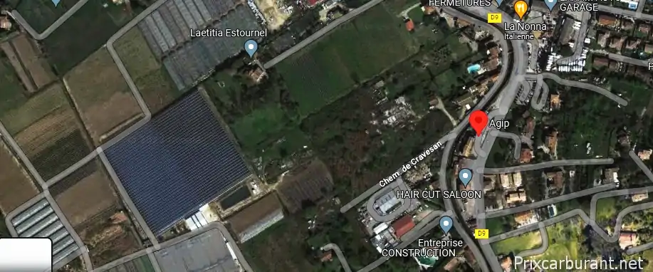 Agip La Roquette Av De La Republique