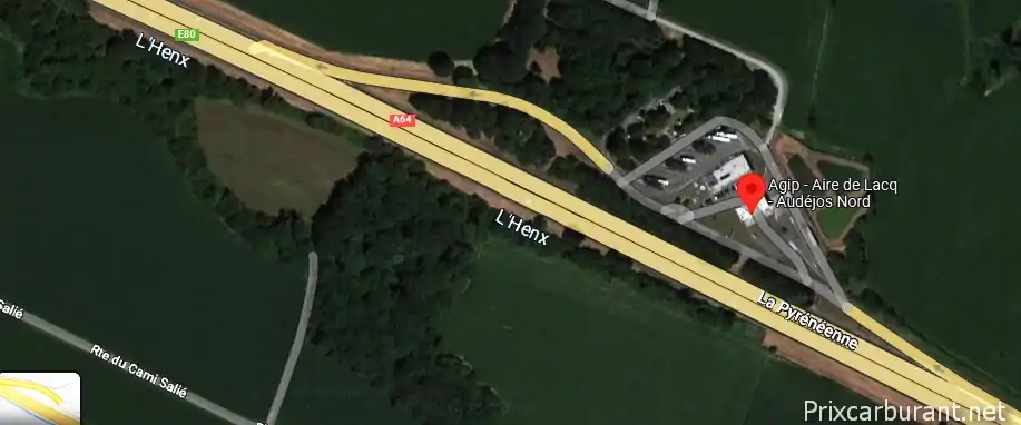 Agip Lacq Nord Autoroute A 64