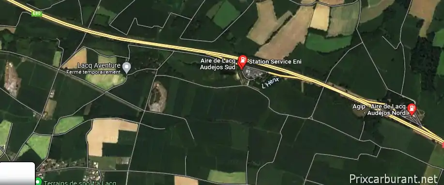 Agip Lacq Sud-Autoroute A 64