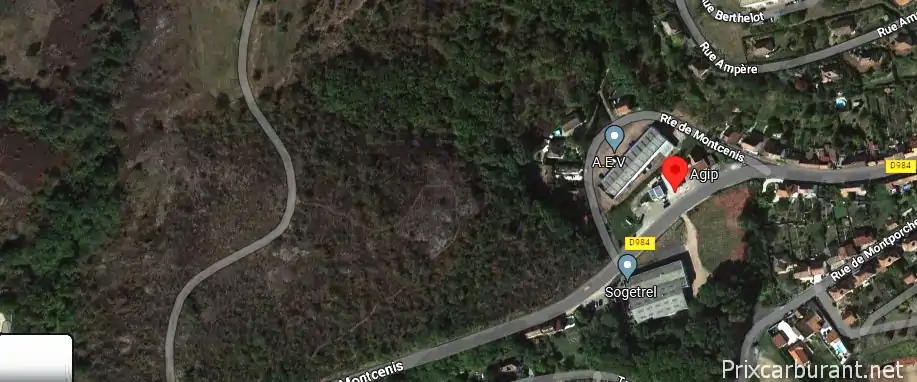 Agip Le Creusot Route De Montcenis
