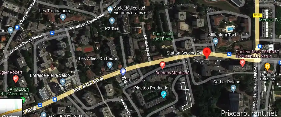 Agip Lyon Rue J Curie