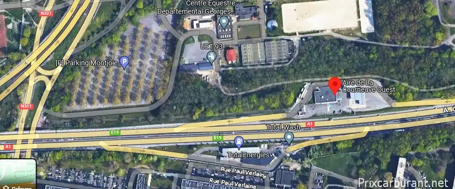 Aire De La Courneuve Ouest