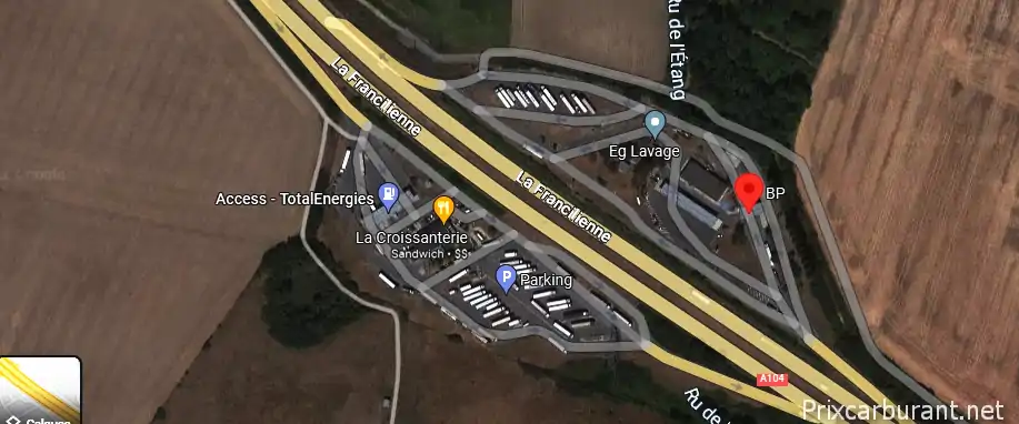 Bp A104 Aire De Villevaude