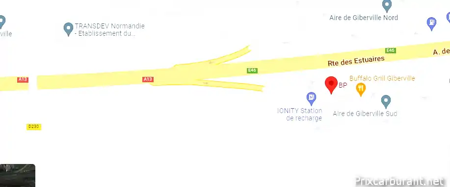 Bp A13 Aire De Giberville Sud