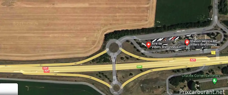 Bp A29 Aire De Villers Bretonneux