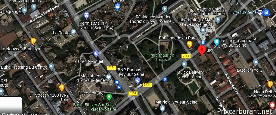 Bp Ivry Sur Seine Mairie