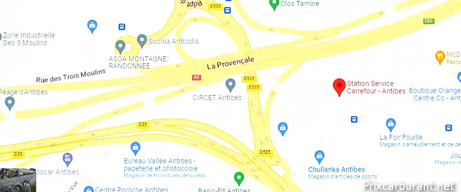 Carrefour Antibes Station Service
