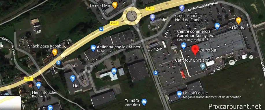 Carrefour Auchy Les Mines