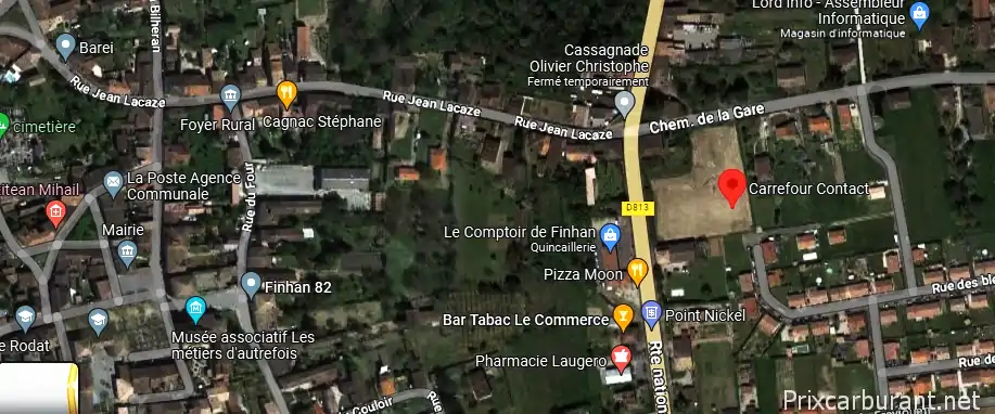 Carrefour Contact Finhan