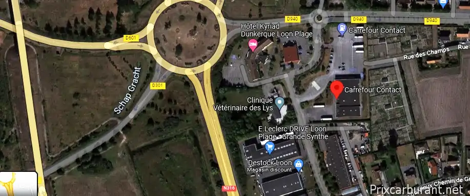Carrefour Contact Loon Plage