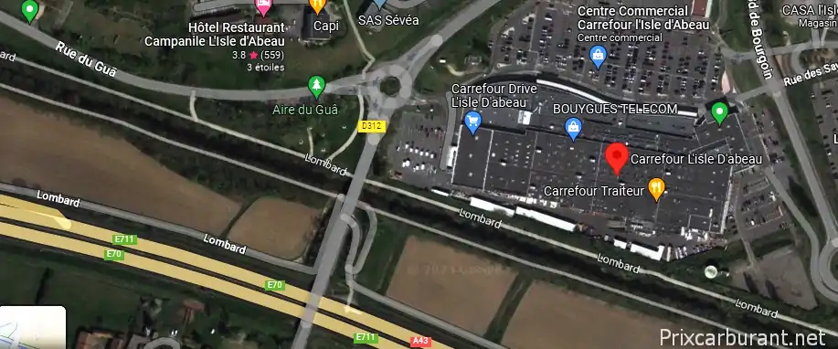 Carrefour L&rsquo;Isle D&rsquo;Abeau