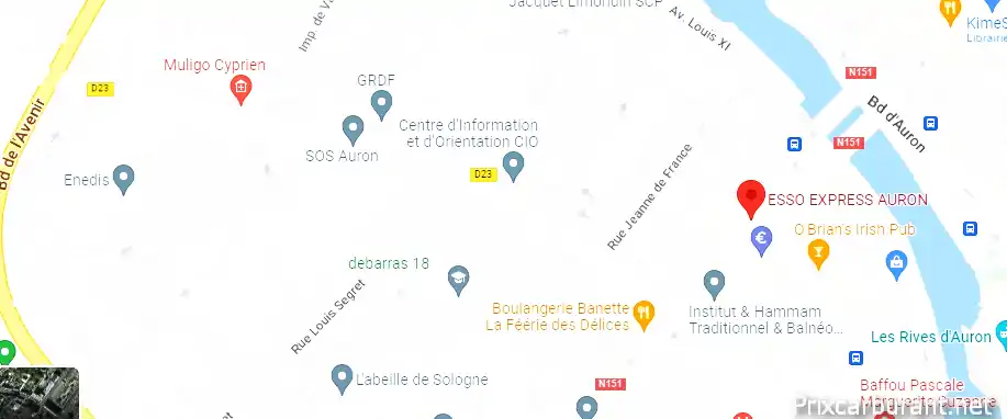 Esso Express Bourges Auron