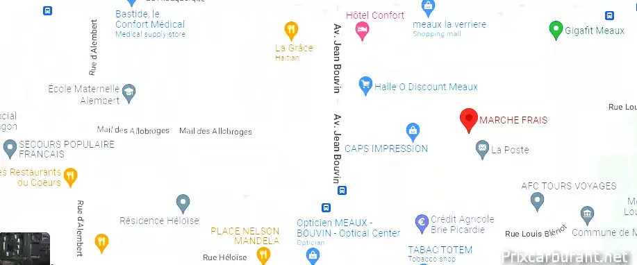 Marche Frais Frais Geant La Verrière