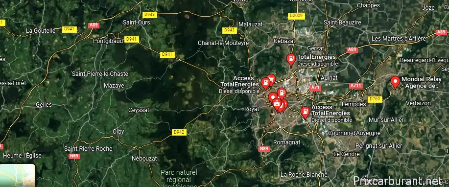 Relais Clermont-Fd St.Jacques