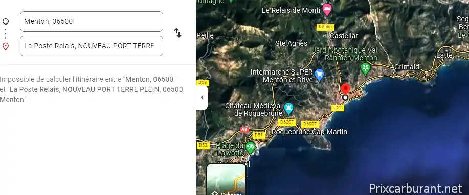 Relais Menton Garavan Route