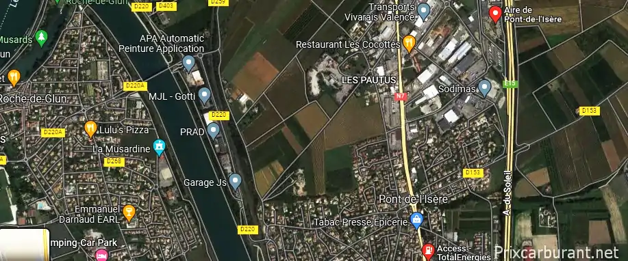 Relais Pont De L&rsquo;Isere Rn 7