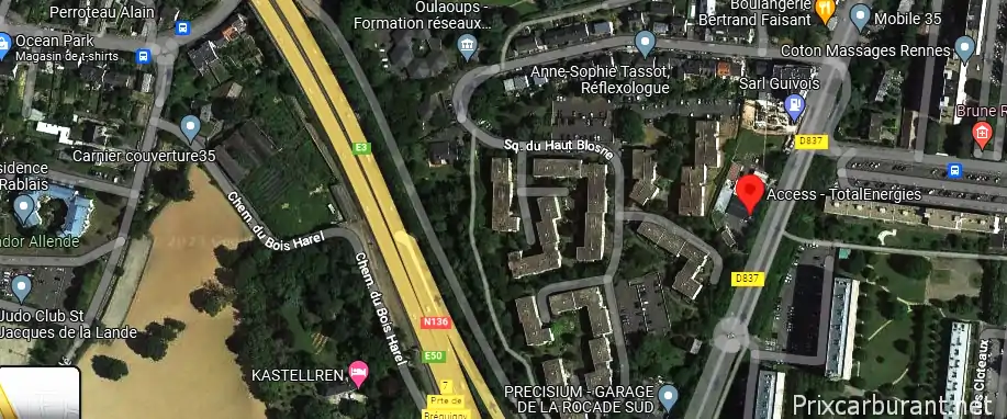 Relais Rennes Route De Nantes