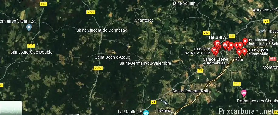 Saint Astier Distribution