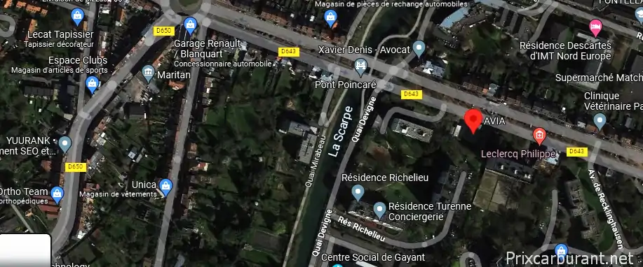 Station Avia Douai Relais De Gayant