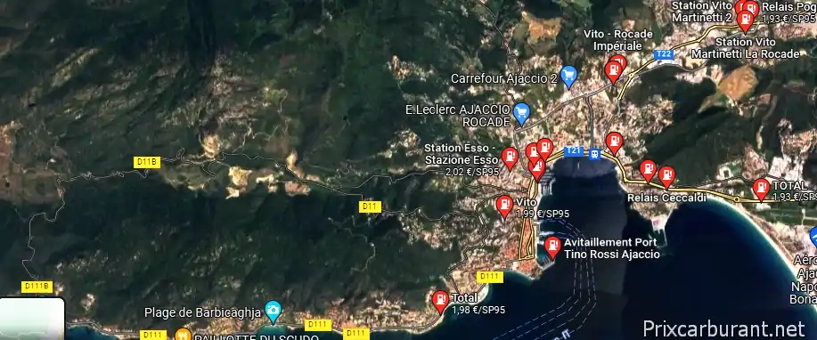 Station essence Ajaccio