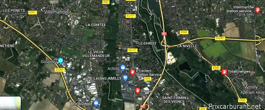 Station essence Amilly