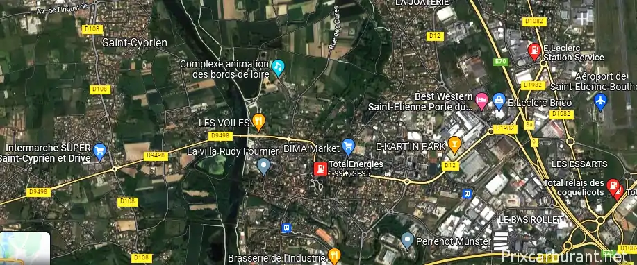 Station essence Andrézieux-Bouthéon