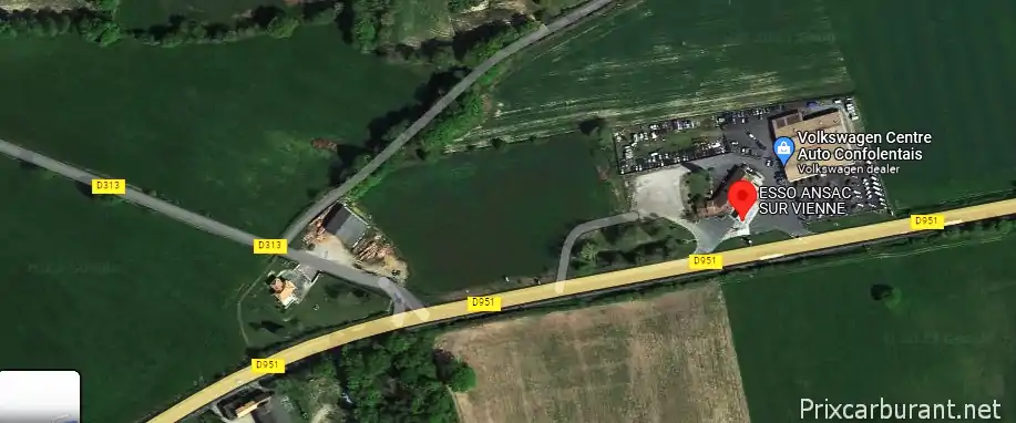 Station essence Ansac-Sur-Vienne