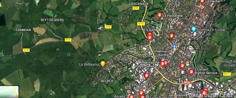 Station essence Aurillac