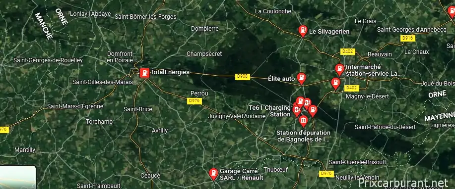 Station essence Bagnoles De L&rsquo;orne Normandie