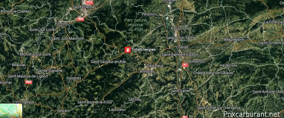Station essence Chasse Sur Rhone