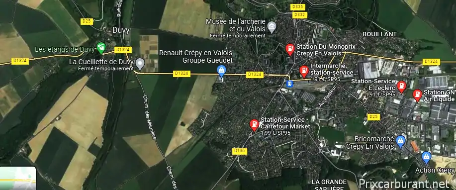 Station essence Crépy-En-Valois