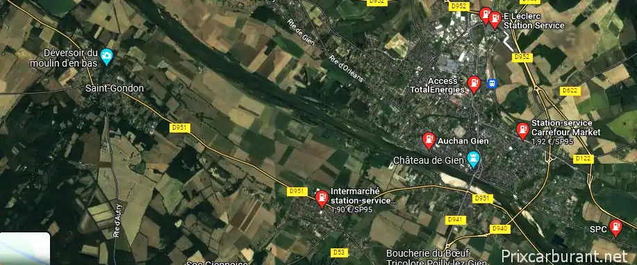 Station essence Gien