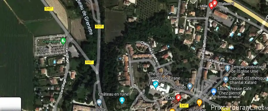 Station essence Grane