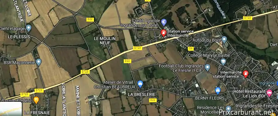 Station essence Ingrandes Le Fresne Sur Loire