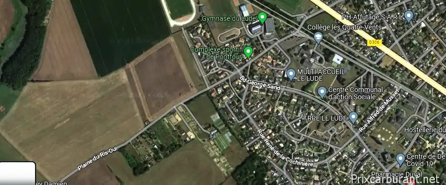 Station essence Le Lude
