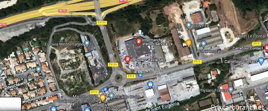 Station essence Le Soler
