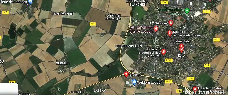 Station essence Loudun
