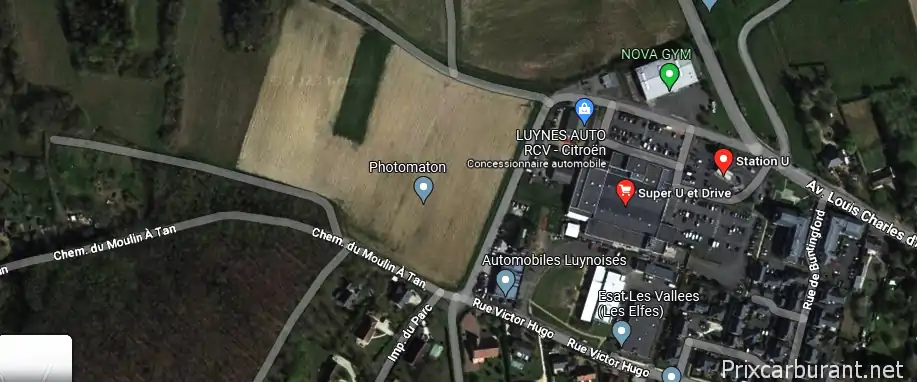 Station essence Luynes