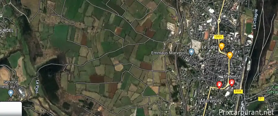 Station essence Marvejols