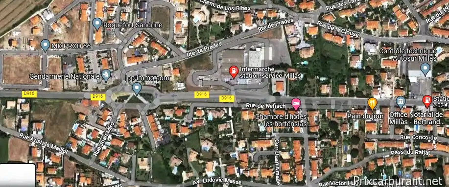 Station essence Millas