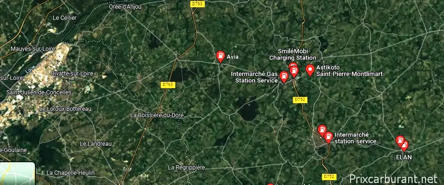Station essence Montrevault Sur Evre