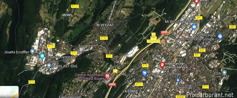 Station essence Oyonnax