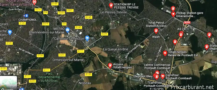 Station essence Pontault Combault