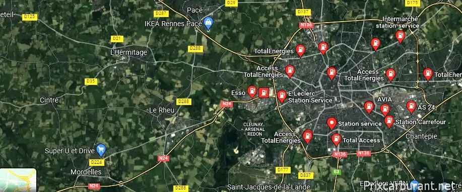 Station essence Rennes