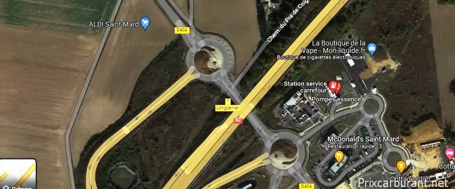 Station essence Saint-Mard
