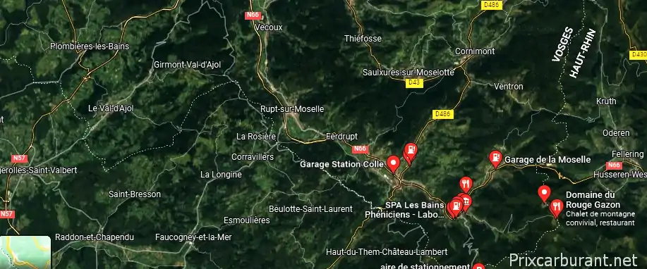 Station essence Saint Maurice Sur Moselle